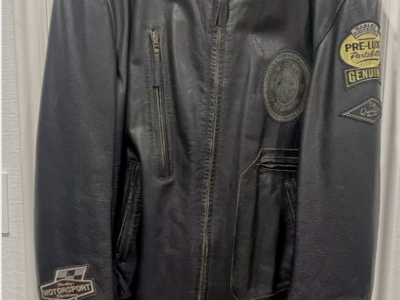 HARLEY DAVIDSON 3XL RARE FIND 97068-04VL ORIGINAL LEATHER WING JACKET