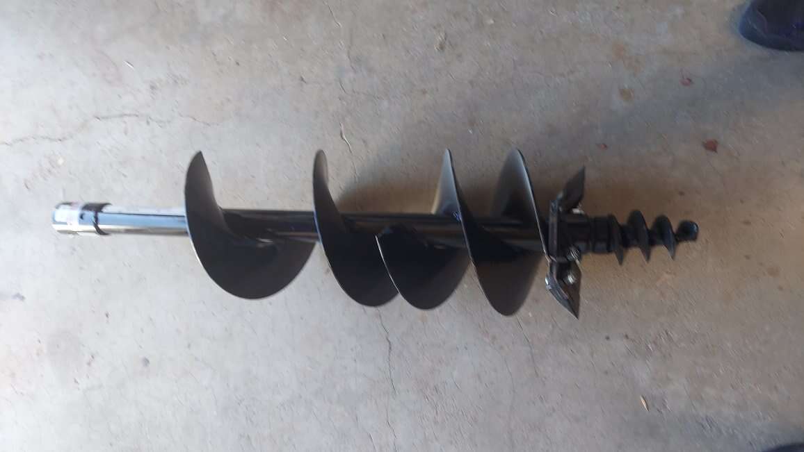 skid steer Auger 12"x48" ASM semi-double floating