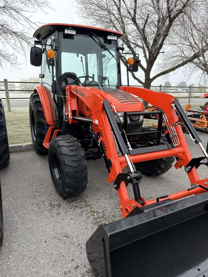 48HP Cabbed Tractor and Free Implements