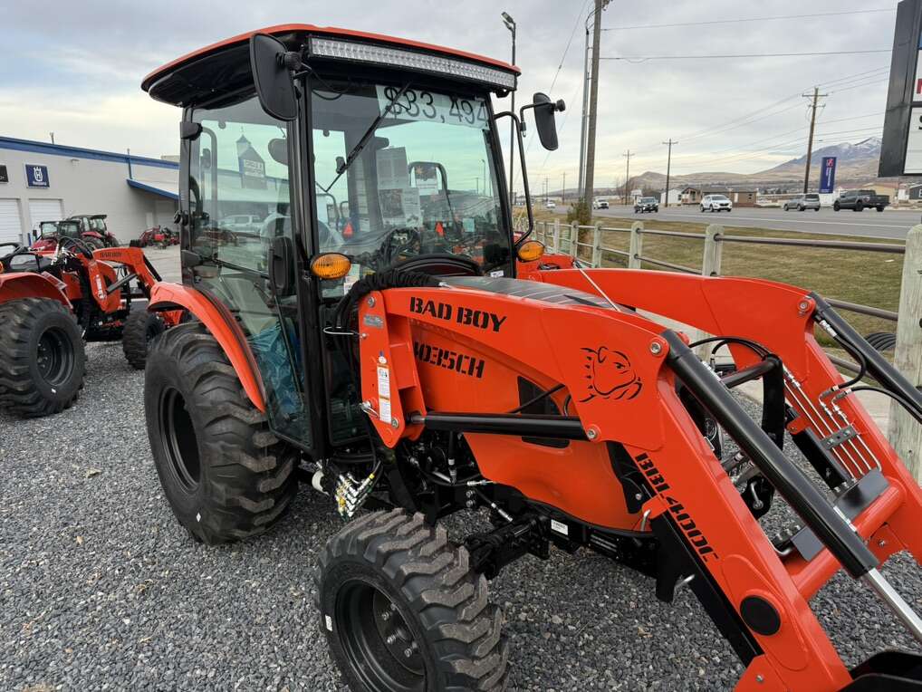 35HP Tractor with Cab and Free Implements