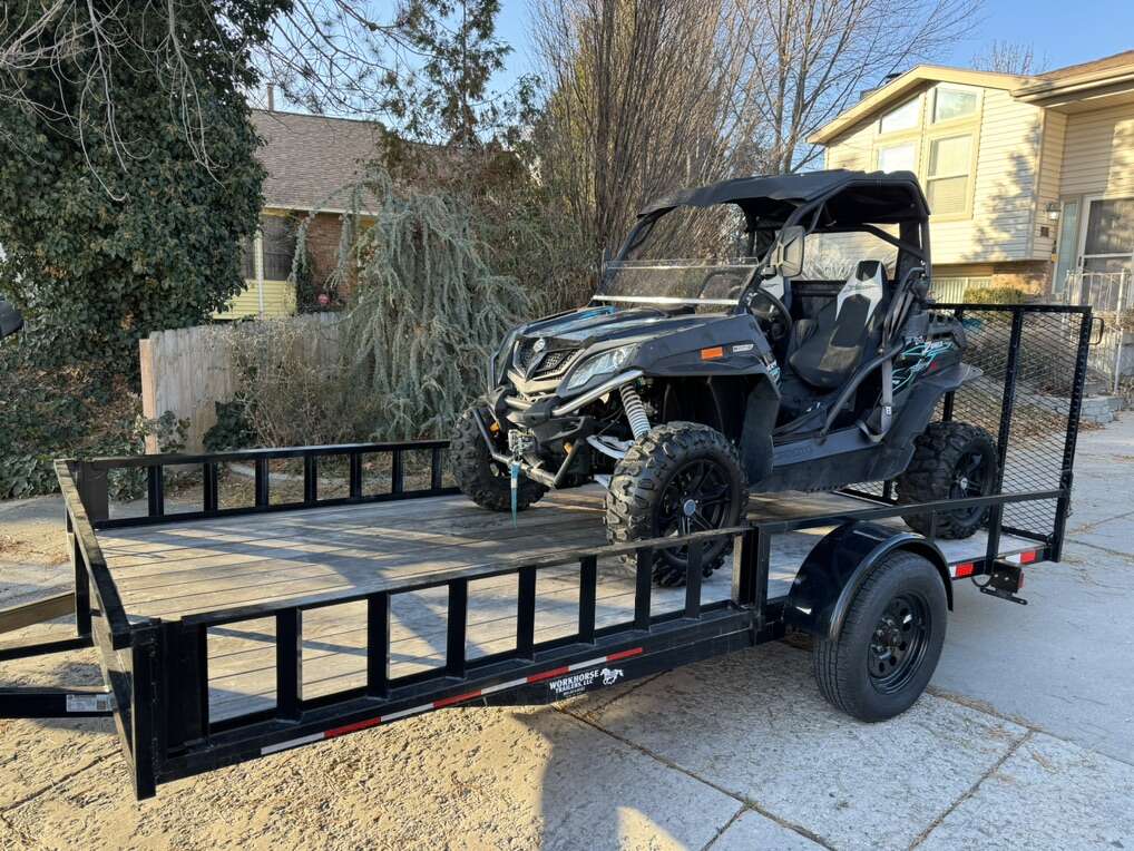 7x14 atv/utv trailer w/si… Recreational Vehicles