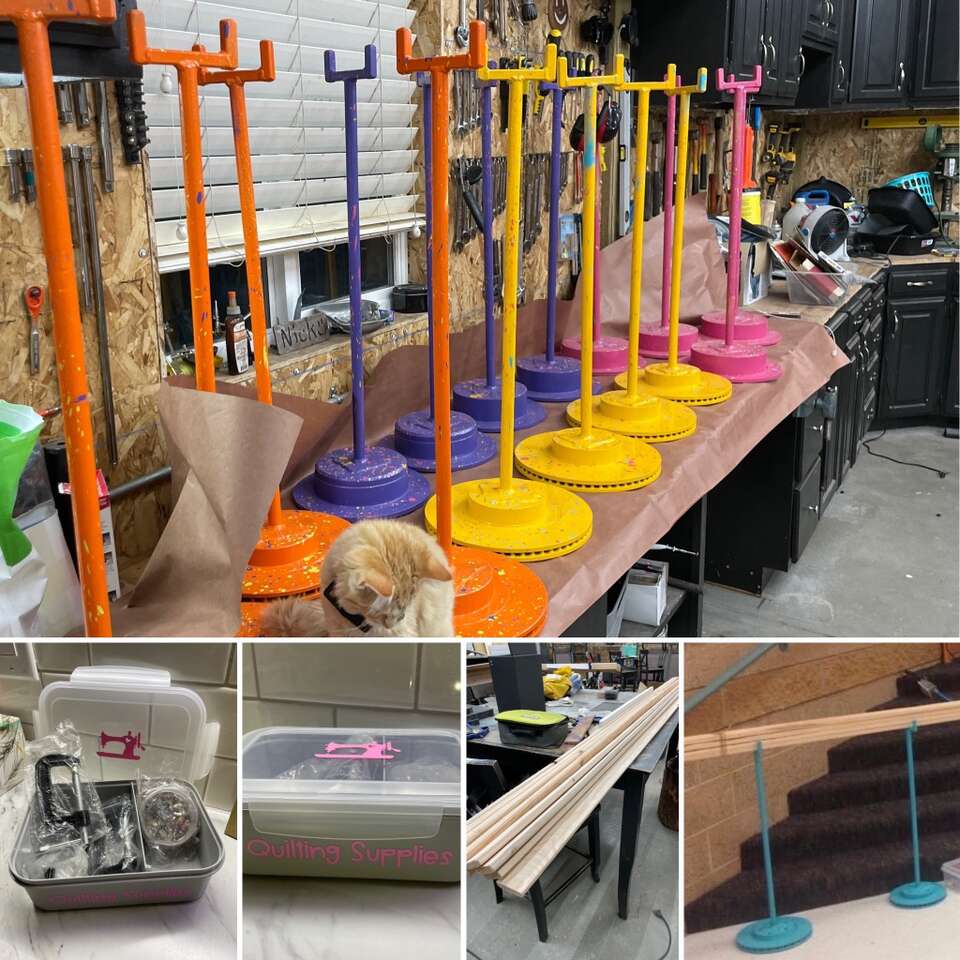 Quilt Frame Stand Set