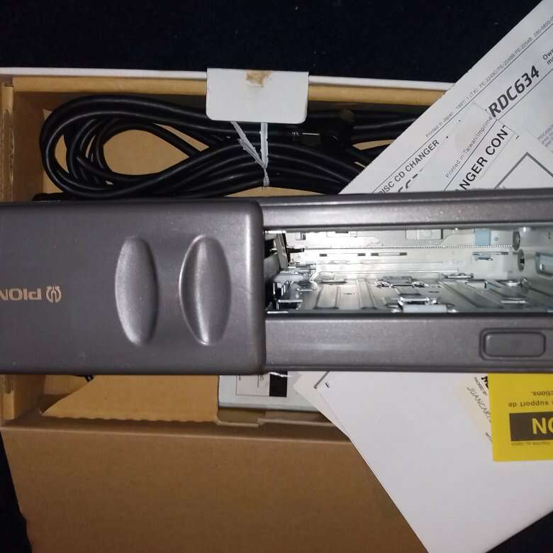 Car audio CD changer