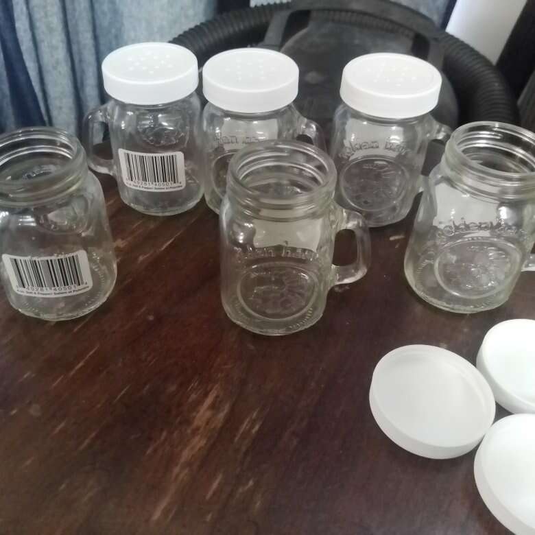 Salt and pepper shakers