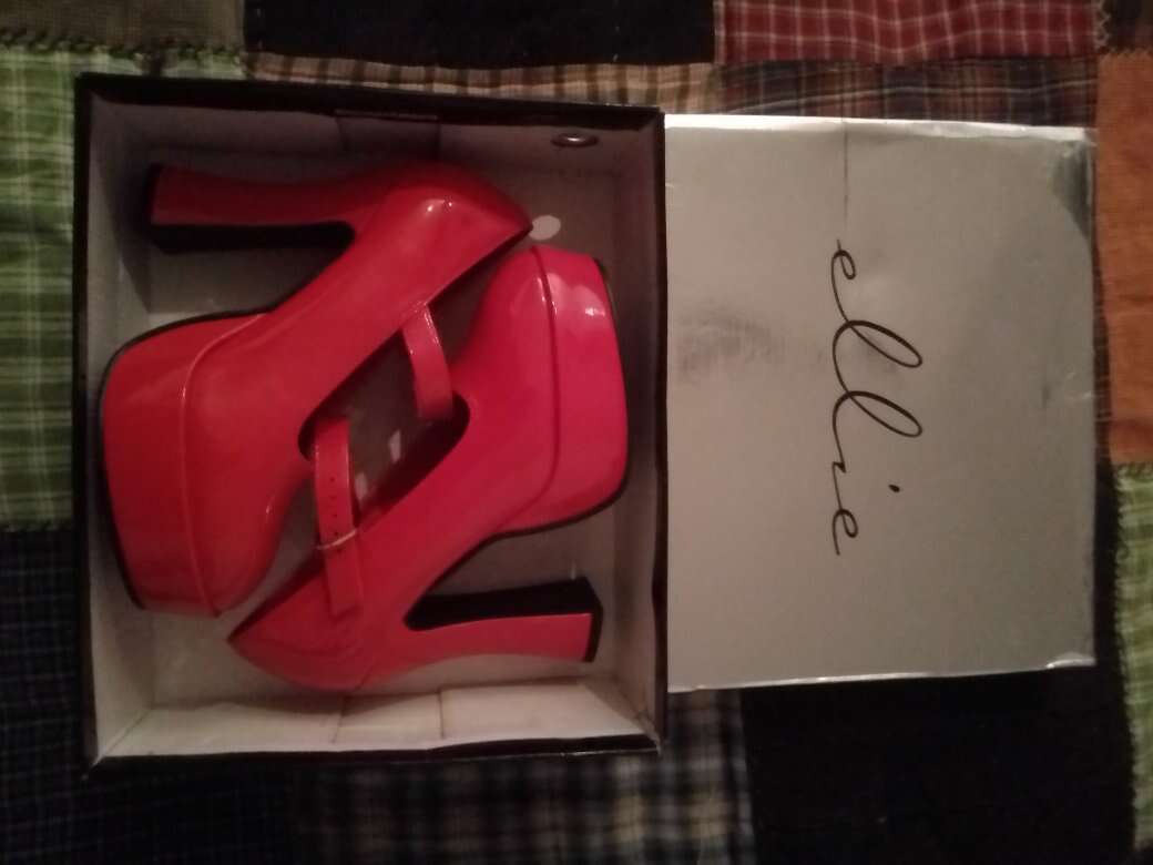 Ellie platform high heels