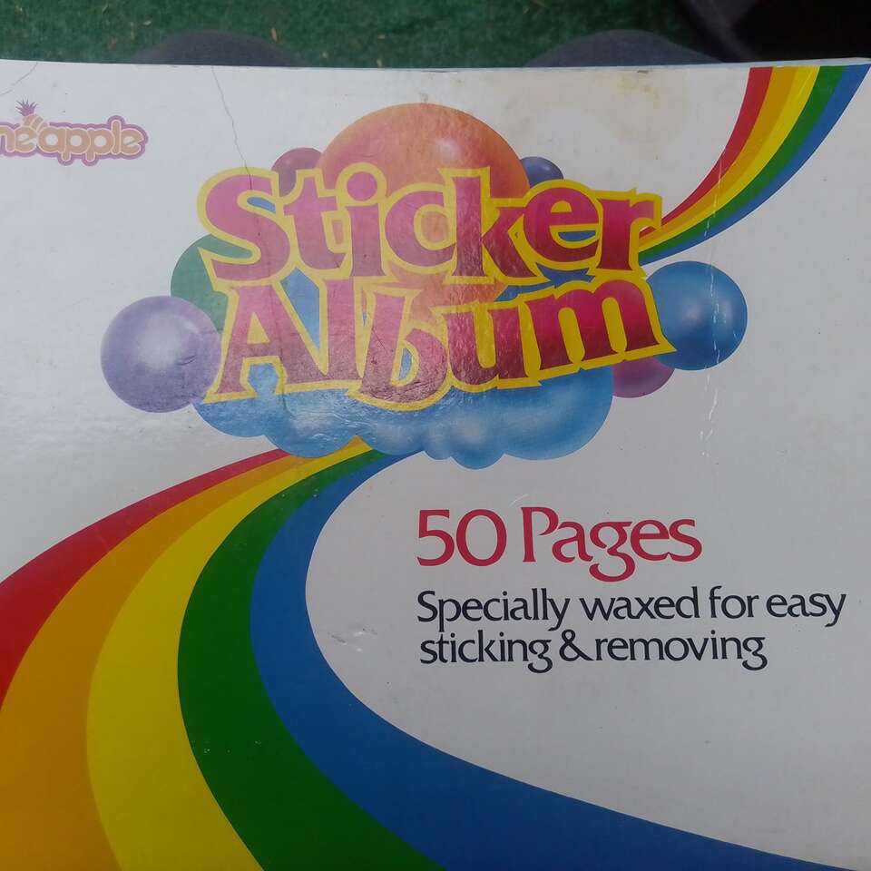 Garbage Pale Sticker Album