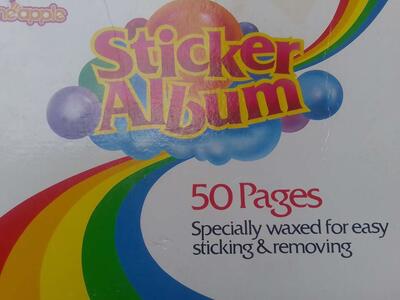 Garbage Pale Sticker Album