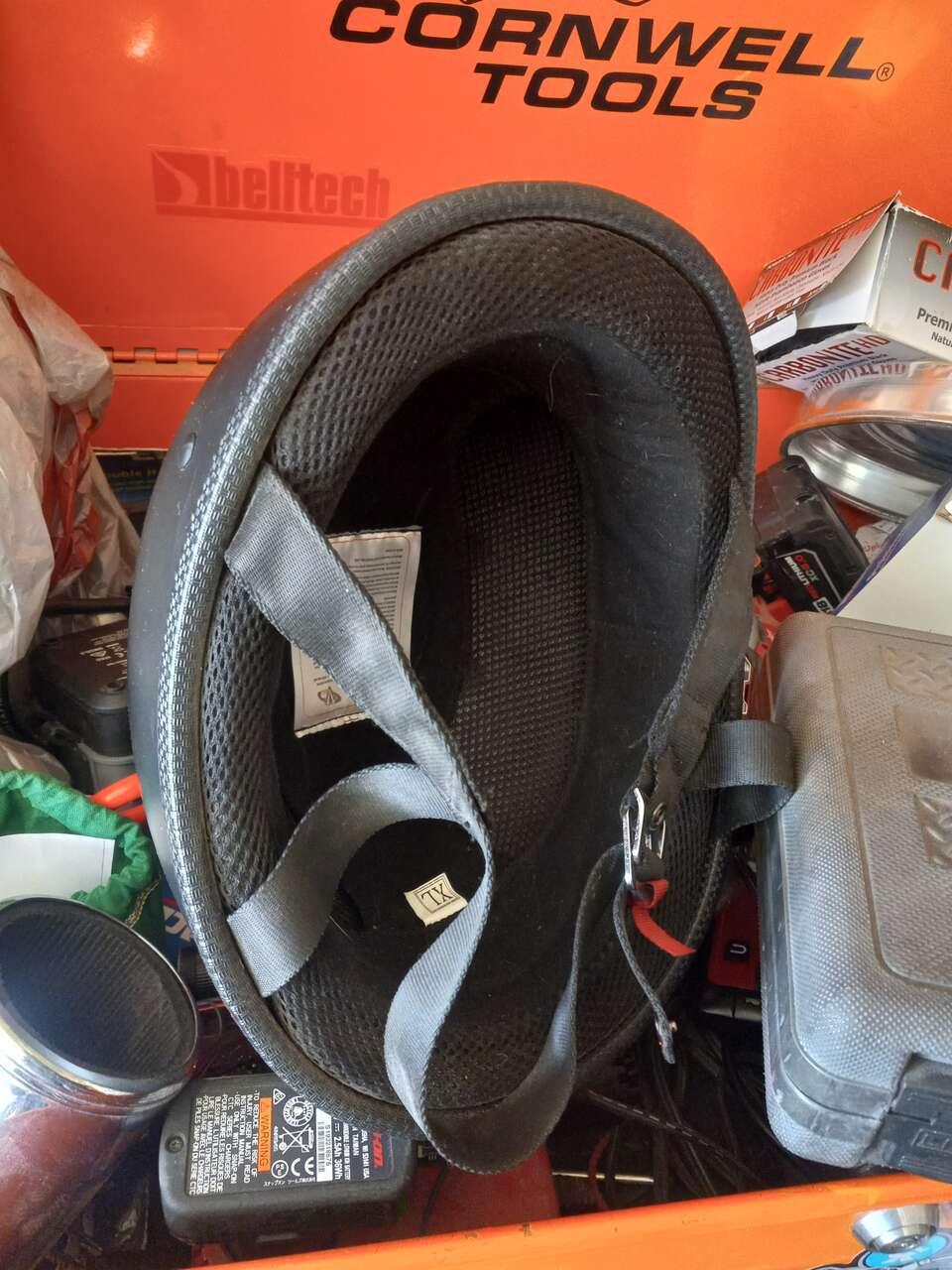 XL riding helmet