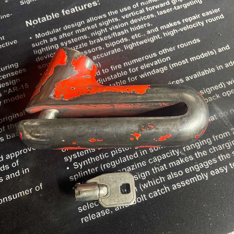Kryptonite Disc Brake Lock