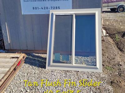 40.5x48.5 Tan Flush Fin