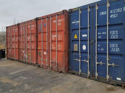 We sell shipping containers! We have new and used of all sizes. We can deliver or stop by and see a few of our boxes.
