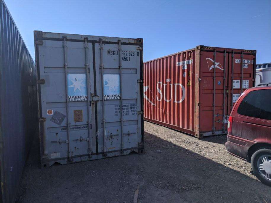 We sell shipping containers! We have new and used of all sizes.  We can deliver or stop by and see a few of our boxes.