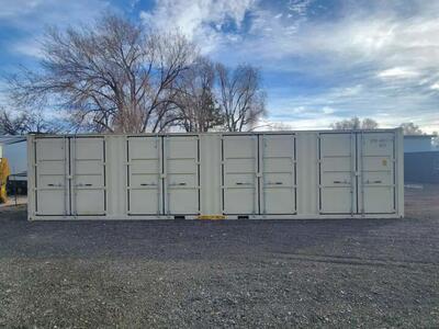 Open Side Shipping Containers for sale. Stop by and see it in Person.