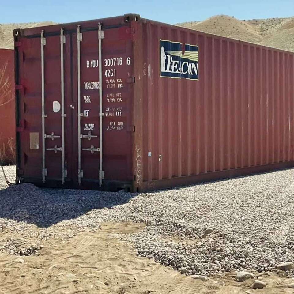 We sell shipping containers! We have new and used of all sizes. We can deliver!
