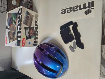 Bell Image Helmet Blue Fade size S/M