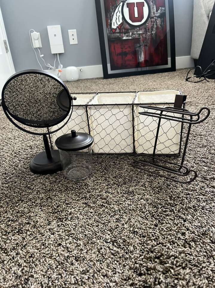 Bronze Bathroom 5 Piece Set