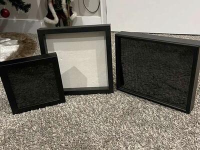 Set Of 3 Shadow Boxes