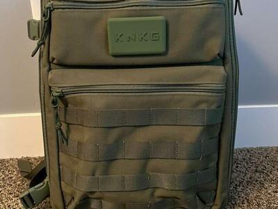 KNKG Conquer Backpack Green Small 19L