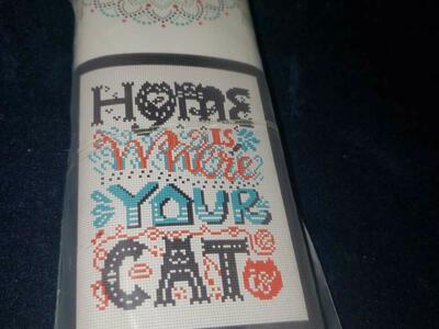 Cat saying Diamond Art