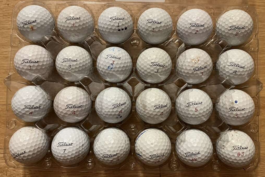 24 Titleist Pro V1/Vx1 Golf Balls