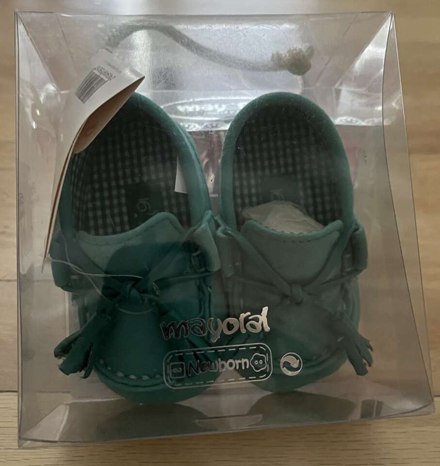 Mayoral Newborn Moccasin Shoes