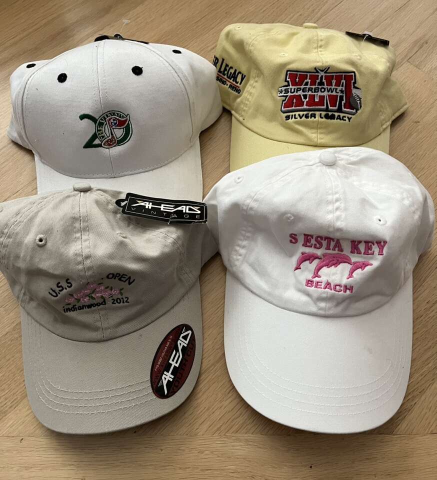 Set Of Golf Hats