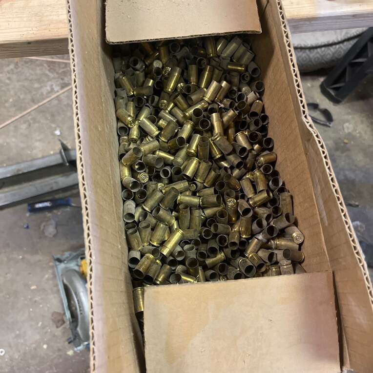 Range Brass .40 And 9mm Hunting and Fishing