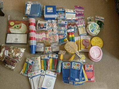 Assorted Party Items