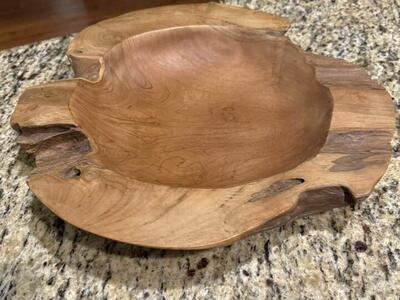 Handmade Carved Wood Bowls
