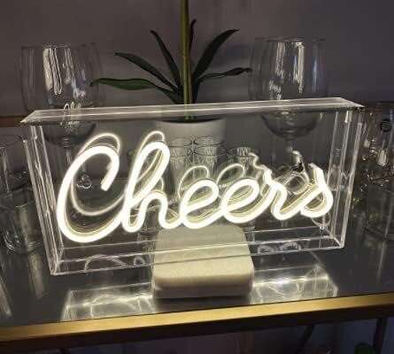 Cheers Neon Sign
