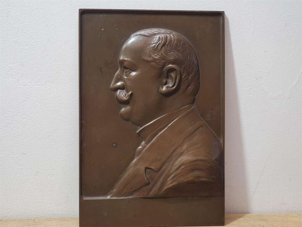 Bronze President Taft Plaque (roughly 7lb)