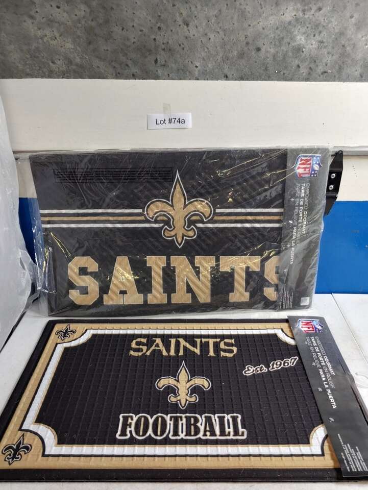 New Orleans Saints Door Mats