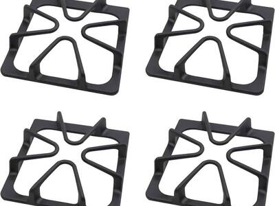 2024 Upgraded Stove Burner Grate - 4 Pack