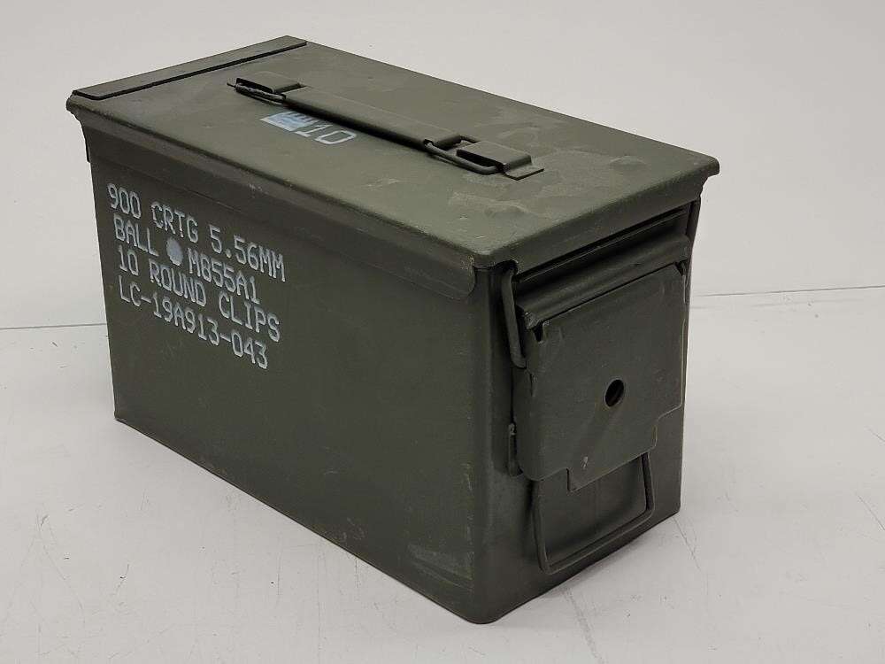 Army Ammunition Canister 12x6x7