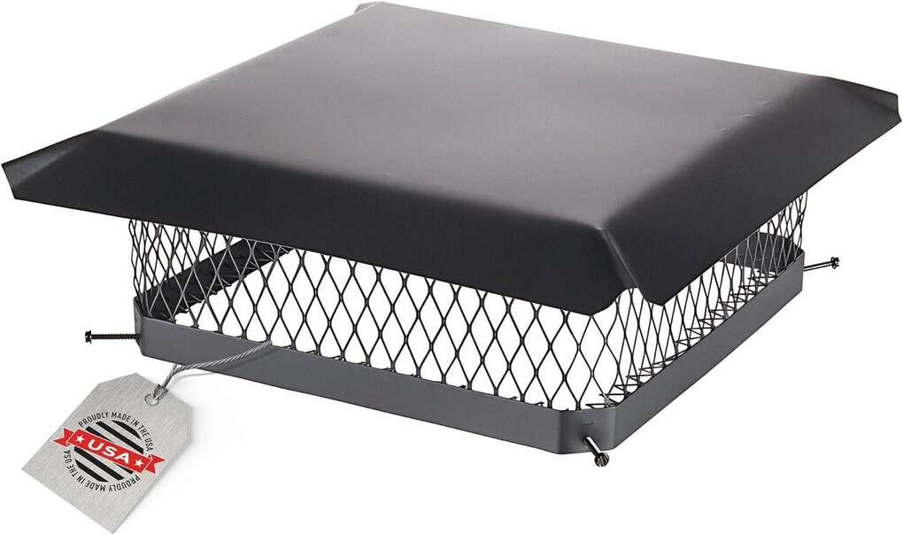 Hy-Guard Galvanized Steel Chimney Cover - 18 x 18