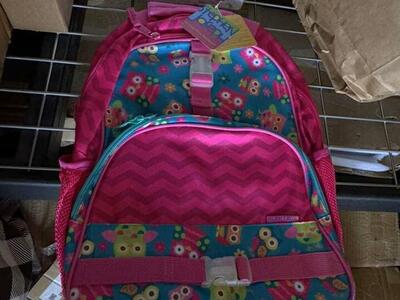 Stephen Joseph All Over Print Backpack - Owl