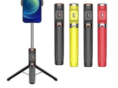 Premium Bluetooth w/ Remote Tripod Selfie-Stick