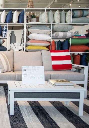 Yardbird – Luna Coffee Table – Slate & White