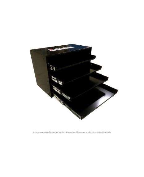 Durham 4-Box Triple Track Bearing Slide Rack