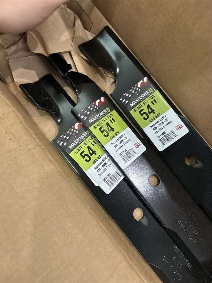 3PCS Blades Set Replacement - Cut Bad Boy Mowers