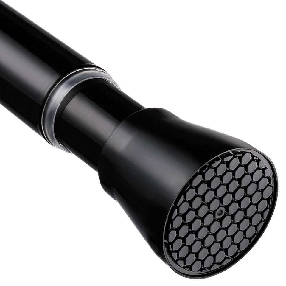 Black Shower Curtain Rod - 73 x 42