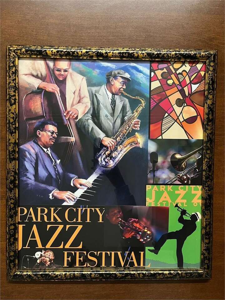 Park City Jazz Festival Print Framed
