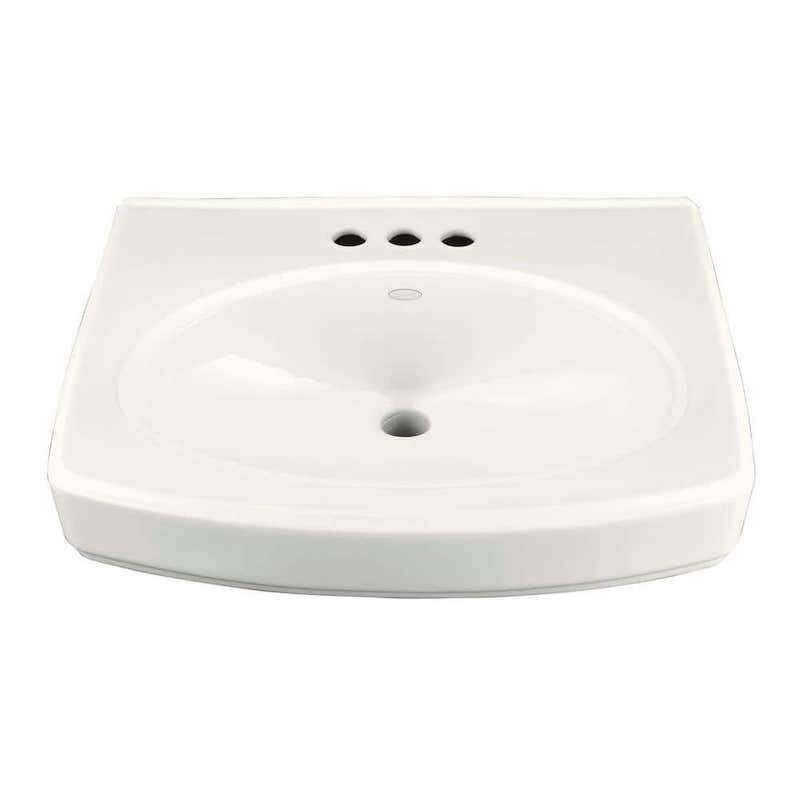 KOHLER 4in Pedestal Sink Basin with Overflow