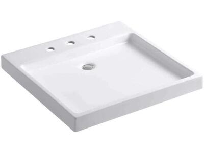 KOHLER Purist Wading Fireclay Vessel Sink