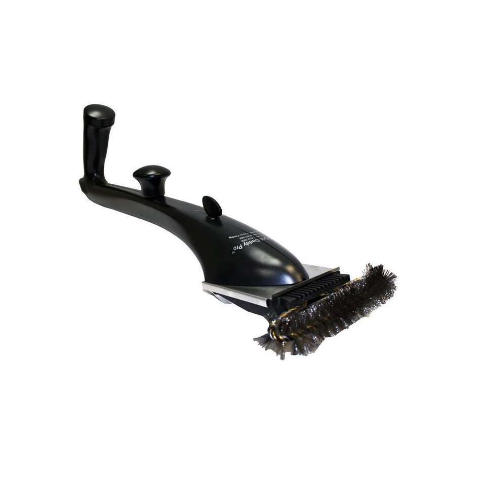 Pro Safety-Clean Grill Tool with Bristle-Lock