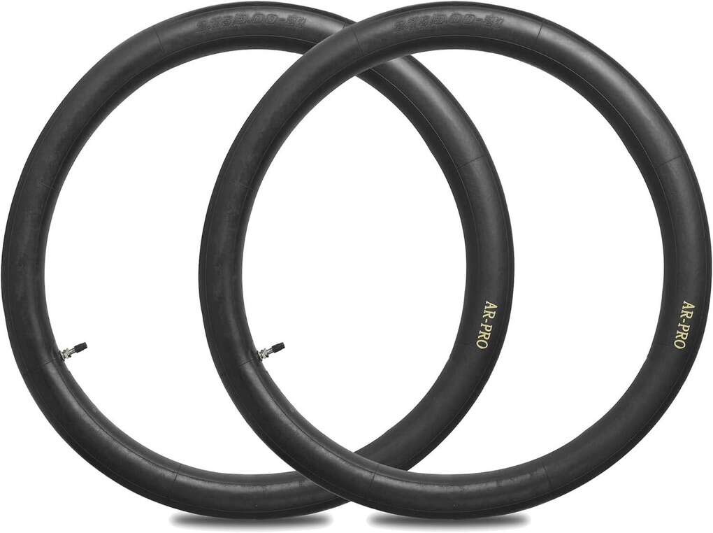 2-Pack 2.75/3.00-21 Bike Replacement Inner Tube