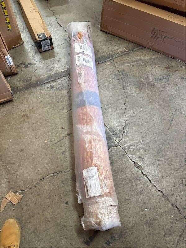 Pebble & Crane Carlisle 5x8 ft Jute Rug - Spice