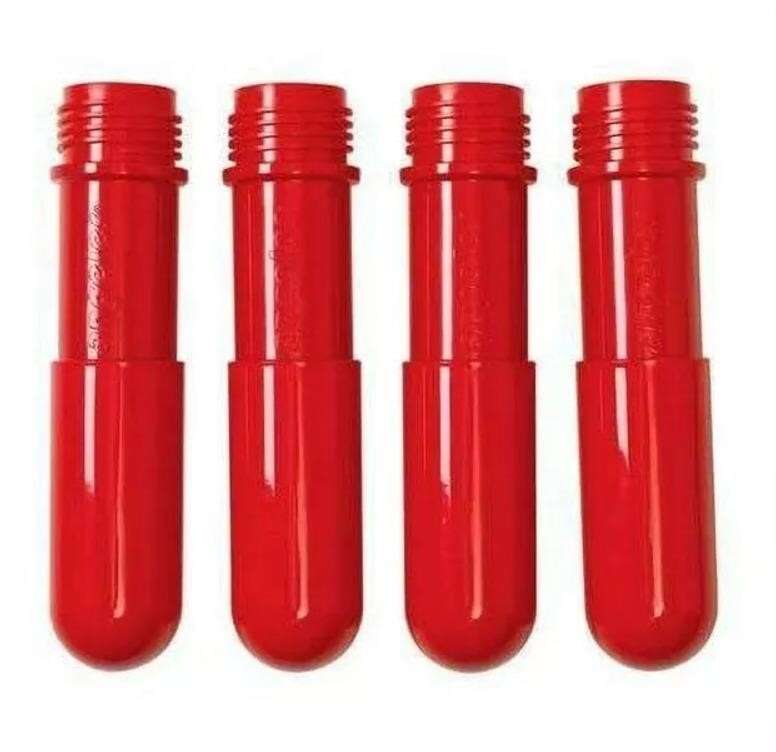 BaseLine Table Legs 4-Pack Candy Apple Red 12in