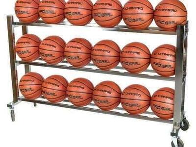 CHAMPRO Monster Steel Ball Cart 41x17x41in