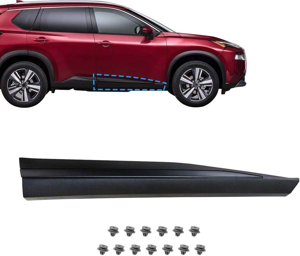 Nissan Rogue Front Right Lower Door Molding Trim